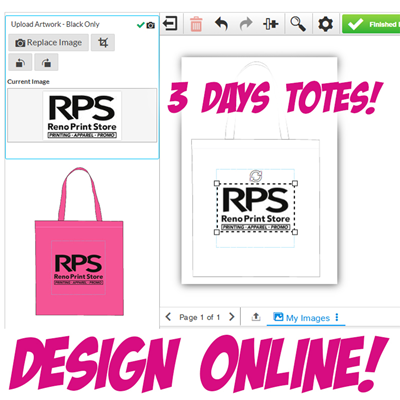 Design Online - Tote Bag 3 Day