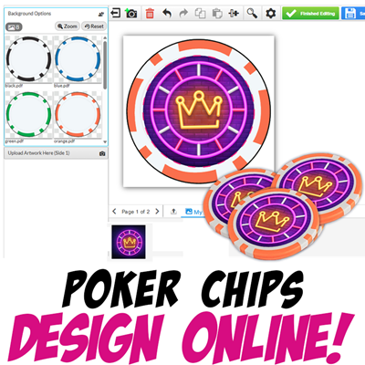 5 Day Design Online Poker Chips 