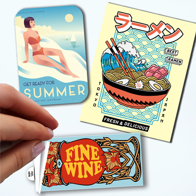 Vinyl Rectangle Stickers
