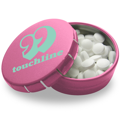 Mini Click Tins with Candies - Direct Print
