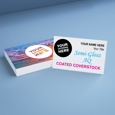Standard Semi-Gloss Business Cards
