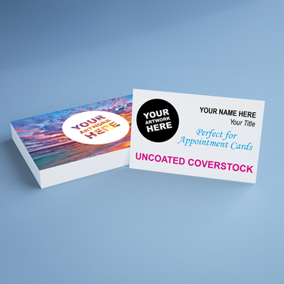 14pt Uncoated Business Cards