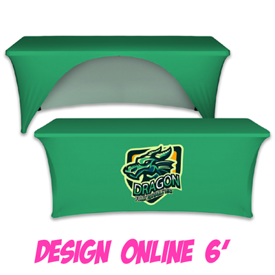 Design Online - 6' Stretch Tablecloth