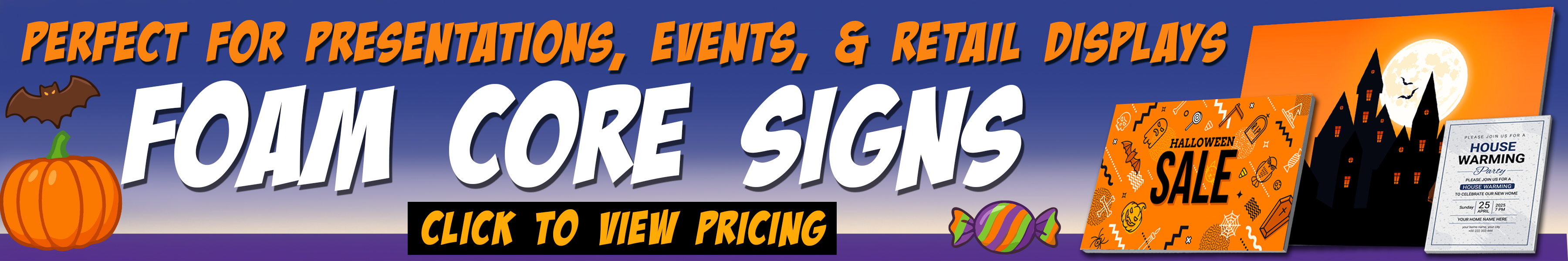 Foam Core Signs