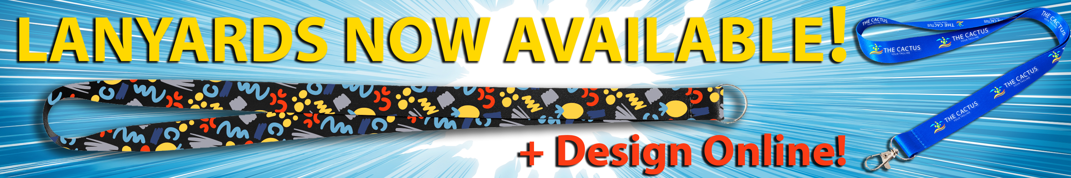 Get Your Custom Lanyards Today!